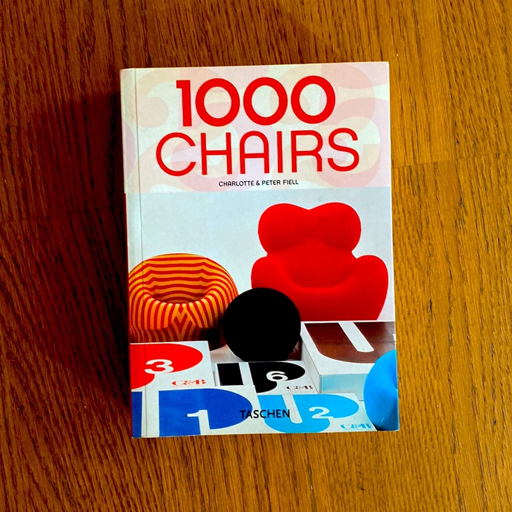 TASCHEN 1000 CHAIRS by Charlotte & Peter Fiell 2005